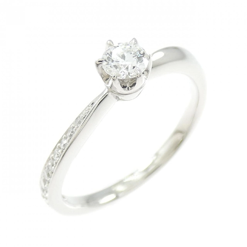 Nhẫn kim cương PT950 0.202CT D VS2 EXT H&C - Hàng hiệu Authentic 874857