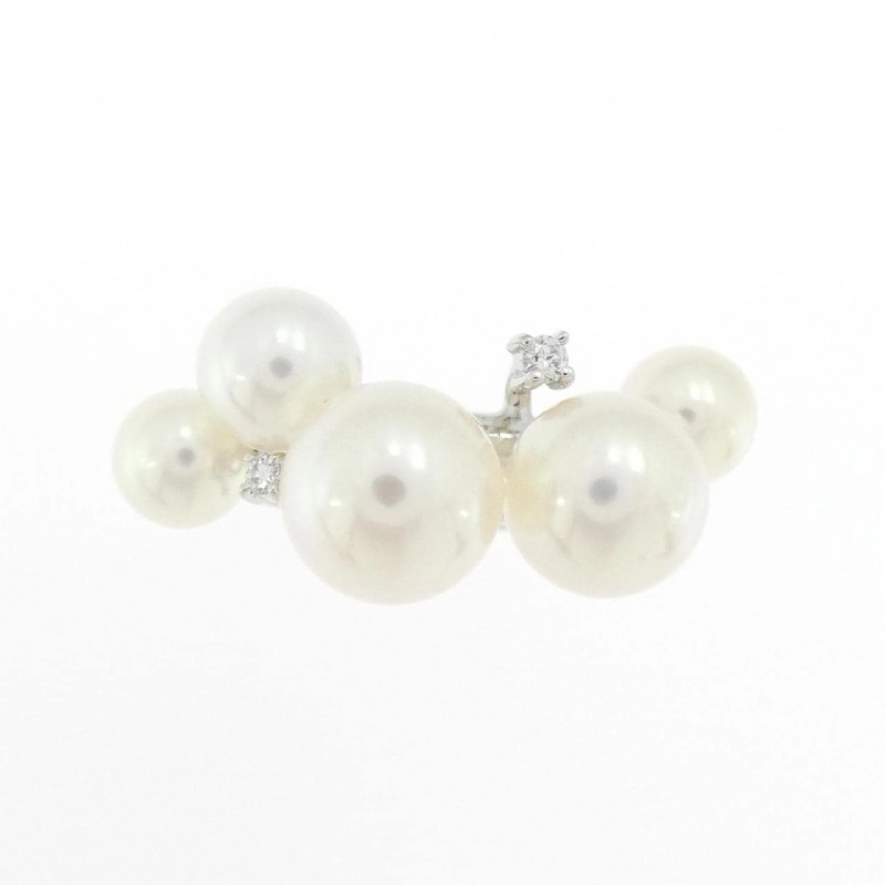 Nhẫn ngọc trai Akoya K18WG 668690