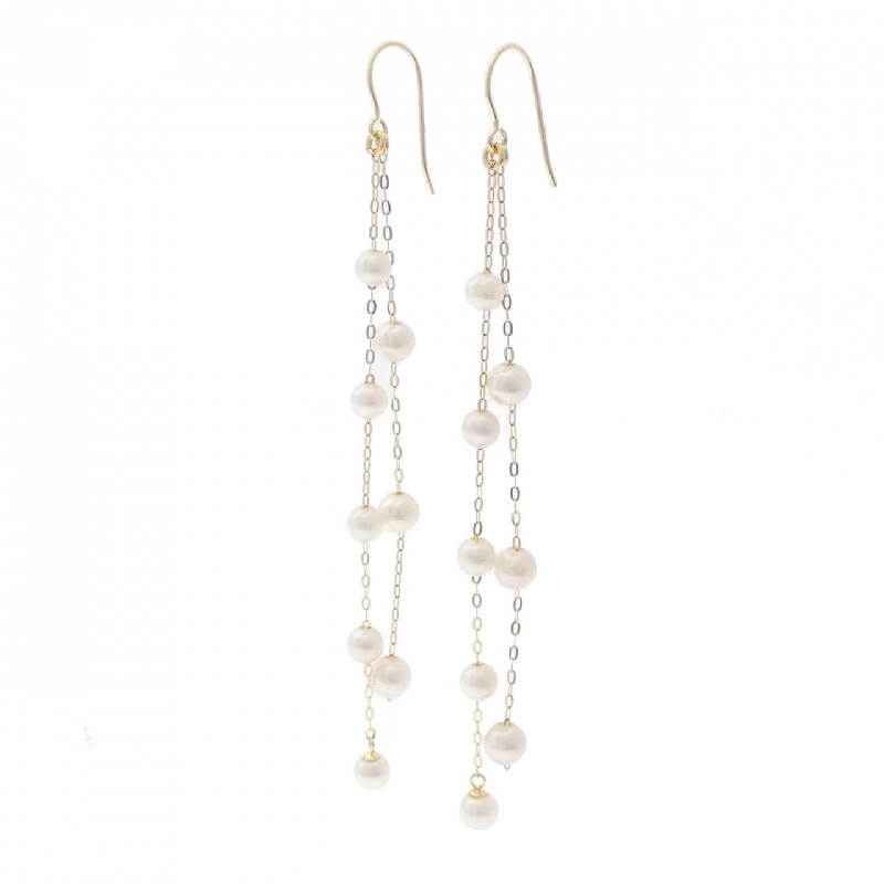 K18YG Bông tai Akoya Pearl - Hàng hiệu Chính hãng 870679