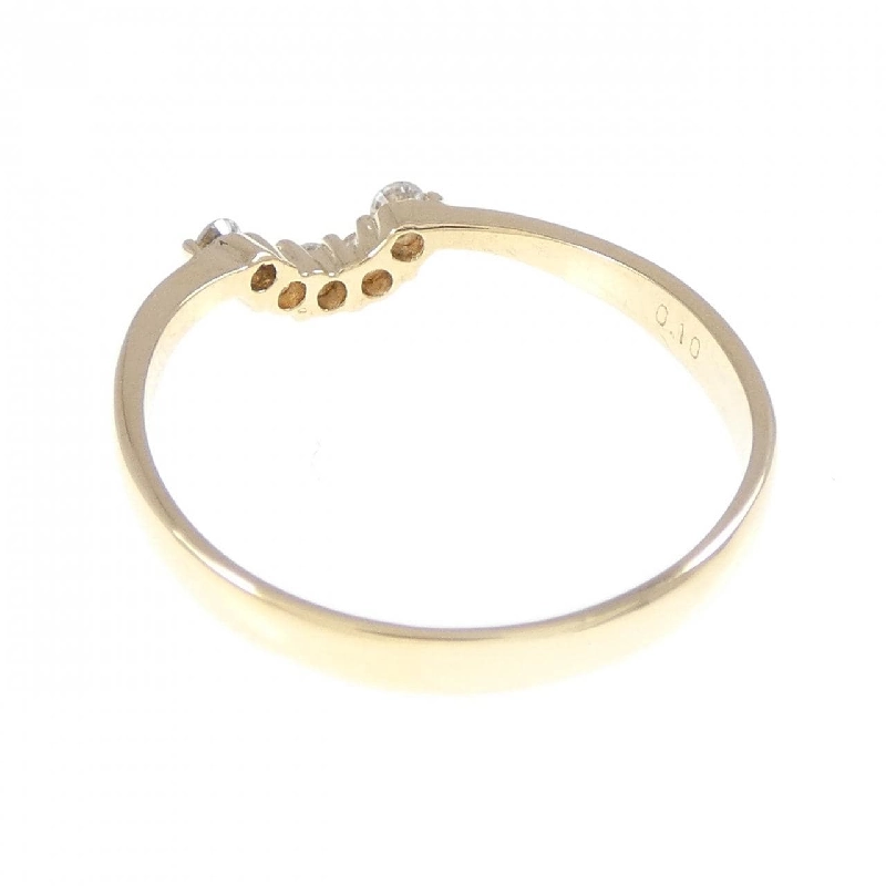 Nhẫn kim cương K18YG 0.10CT - Hàng hiệu chính hãng 854613
