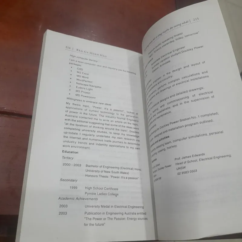 Bản CV hoàn hảo 713547