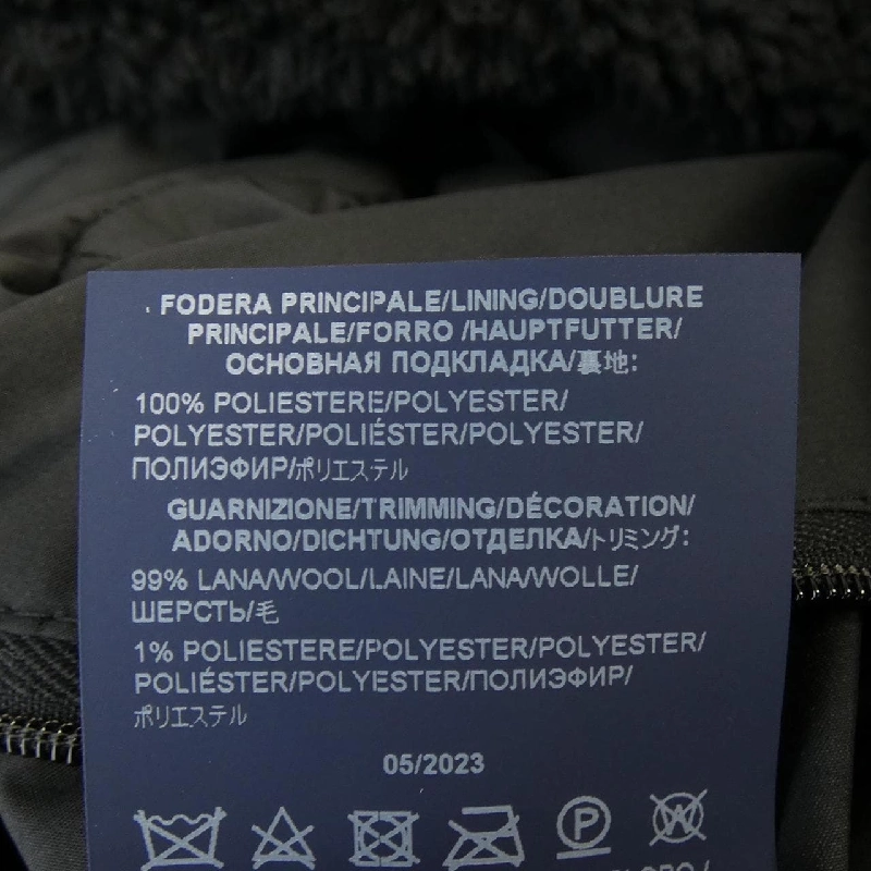 Herno áo khoác hoodie hai chiều bằng polyester PA000123U - Hàng hiệu Authentic 884749