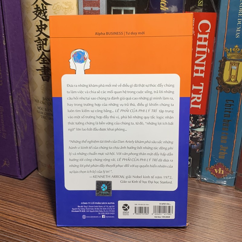 Lẽ Phải Của Phi Lý Trí -Tác giả	Dan Ariely 177714