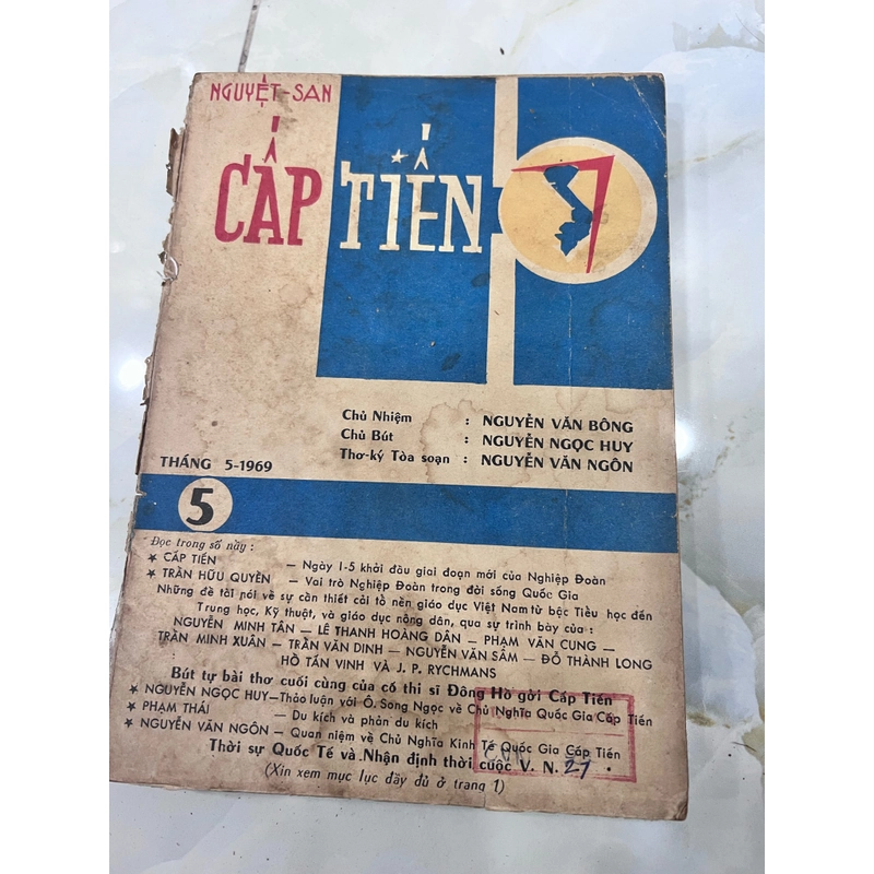 Nguyệt san Cấp Tiến (Nguyễn Văn Bông - Nguyễn Ngọc Huy) 474975