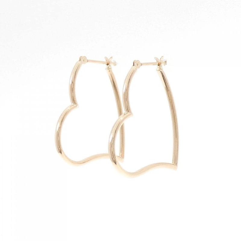 K18PG Bông tai hình trái tim - Hàng hiệu Chính hãng 867500