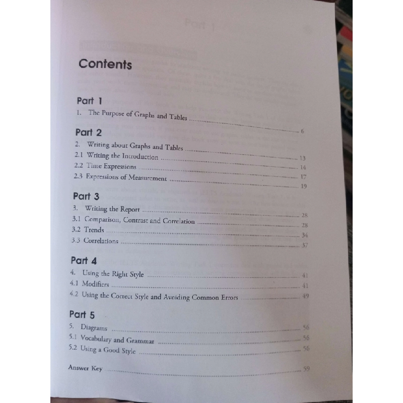 Visuals Writing About Graphs, Tables And Diagrams - Gabi Duigu, Nguyễn Thành Yến 2012 mới 80% ố có highlight ít Sách tự học tiếng Anh HCM1004 1007341