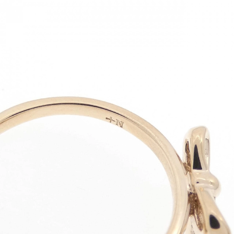 Nhẫn ngón út K10PG Ruy băng Nojes - Hàng hiệu Chính hãng 838739