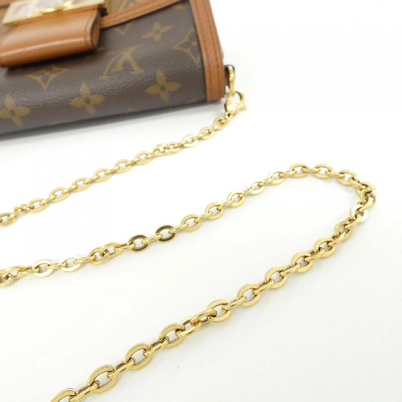 Ví Louis Vuitton Monogram Porte-Feuille Dauphine M68746 Chain Wallet 621056