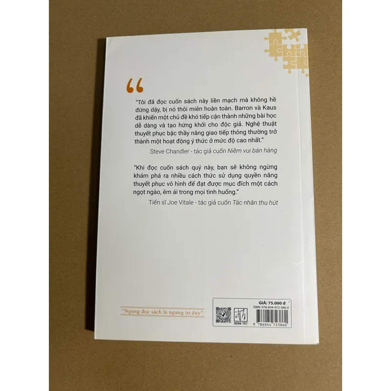 Nghệ thuật thuyết phục bậc thầy 706525