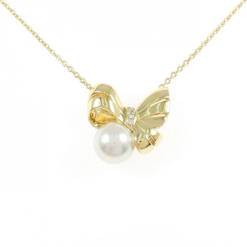 Mikimoto Ju Du Ruban Necklace 8mm - Hàng hiệu Authentic 841492