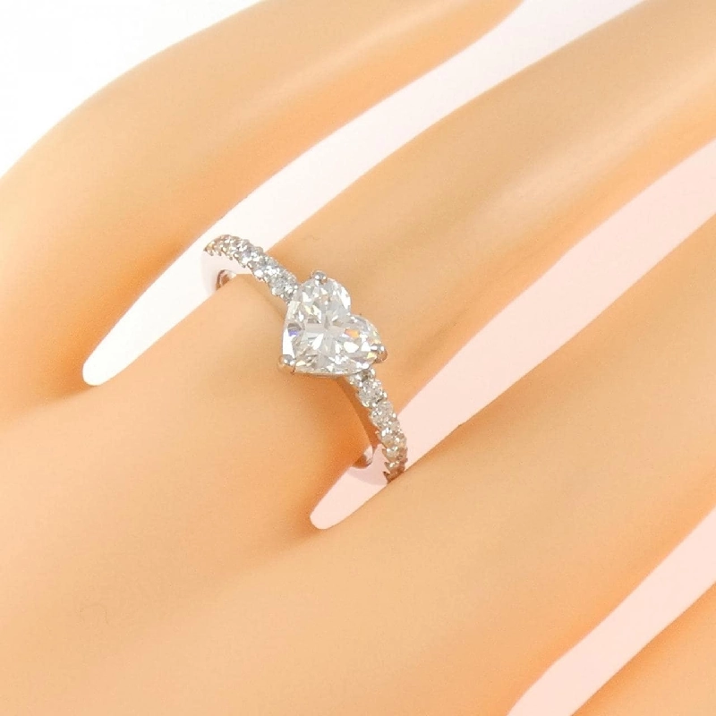 Nhẫn kim cương PT900 1.044CT E SI1 hình trái tim - Hàng hiệu Authentic 872717