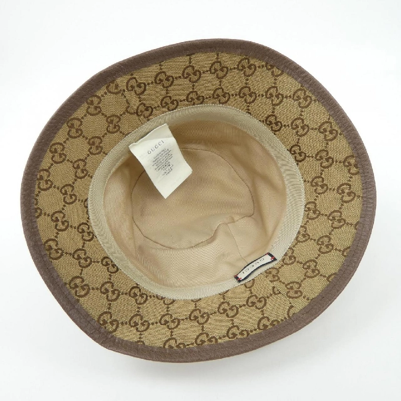 Gucci GUCCI GG Canvas Fedora Hat 576587 4HG62 - Hàng hiệu Chính hãng 907525