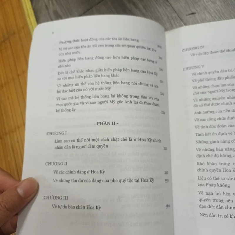 Nền Dân Trị Mỹ - Tocqueville 1025509