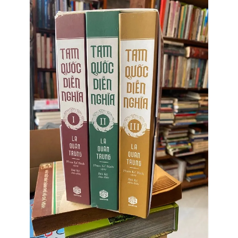 TAM QUỐC DIỄN NGHĨA - PHAN KẾ BÍNH DỊCH ( TRỌN BỘ 3 TẬP ) 120172