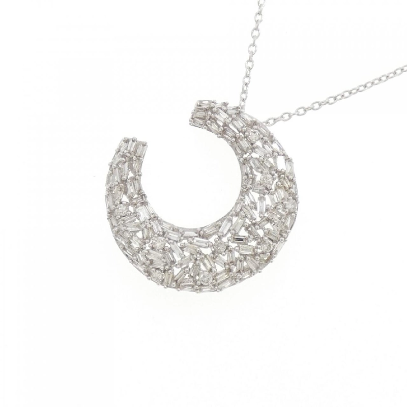 K18WG Dây chuyền kim cương 0.50CT - Hàng hiệu Chính hãng 860927