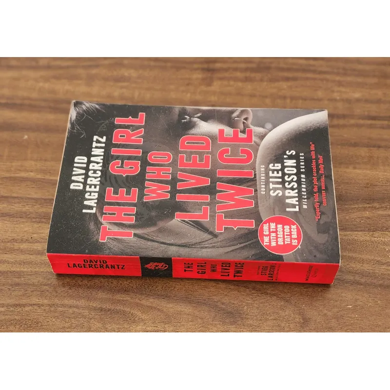 THE GIRL WHO LIVED TWICE (Continuing Stieg Larsson's Millennium series) - D. Lagercrantz 714279
