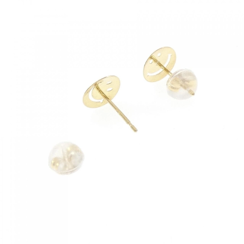 K18YG Bông tai Smiley - Hàng hiệu Chính hãng 865418