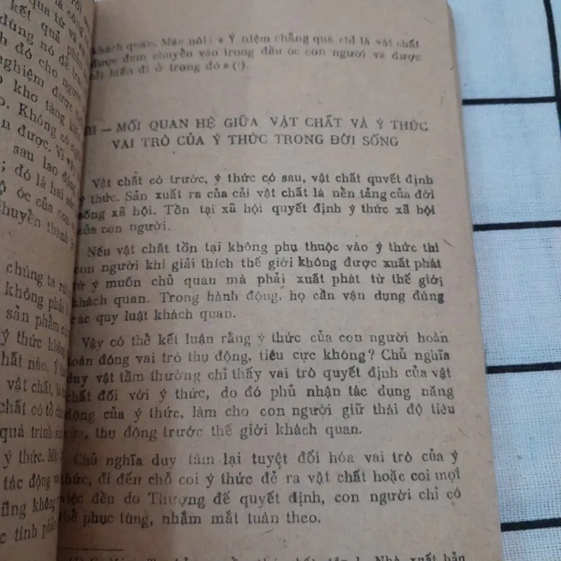 Triết học Mác- CHỦ NGHĨA DUY VẬT BIỆN CHỨNG. Tđ Trung cấp. Ban Tuyên Huấn TW 1987 748494