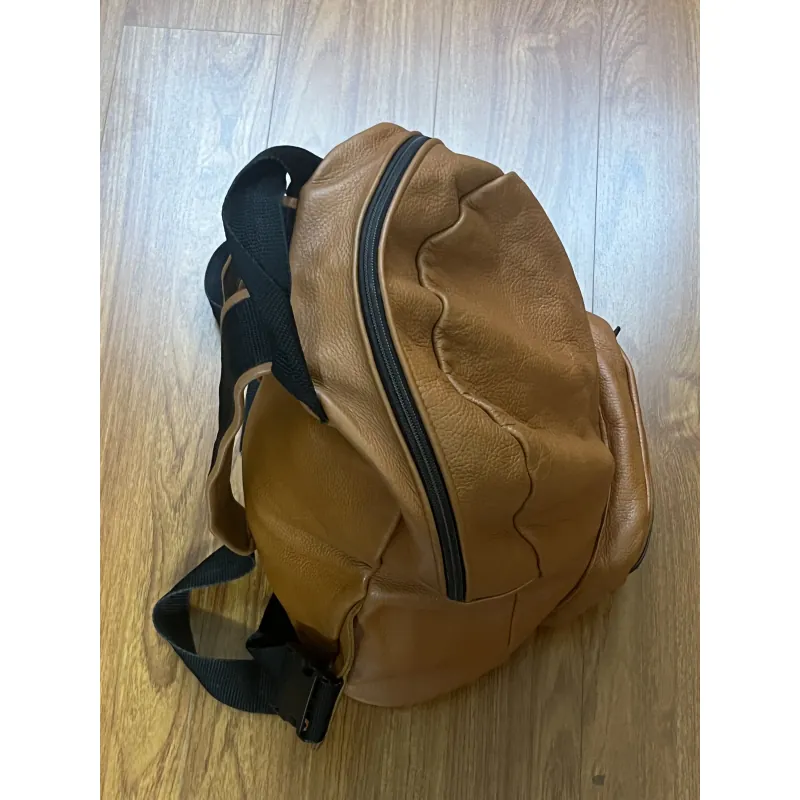 Balo nam 30x46x15 da thật 2hand 992646