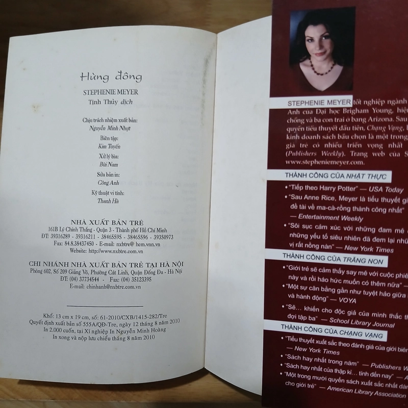 Hừng Đông (Breaking Dawn) - Stephenie Meyer 484074