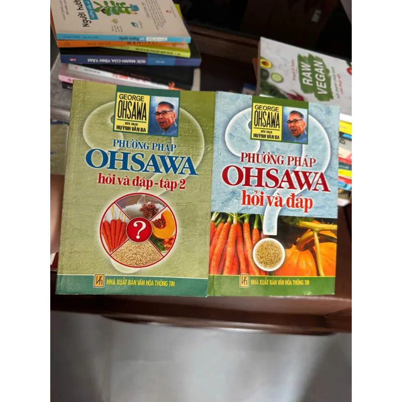 Combo 2 Sách: Phương Pháp Ohsawa Hỏi & Đáp (Tập 1 + Tập 2) – George Ohsawa- K3 1004198