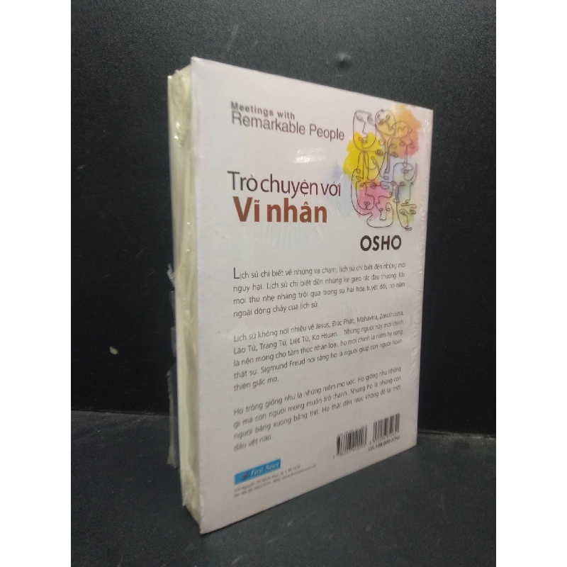 Trò chuyện với vĩ nhân OSHO (có seal) mới 80% ố vàng HCM2503 sách kỹ năng 913915