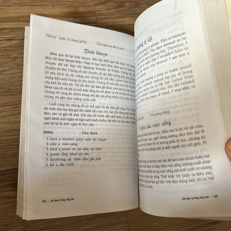Viết nhật ký bằng tiếng Anh  1024288