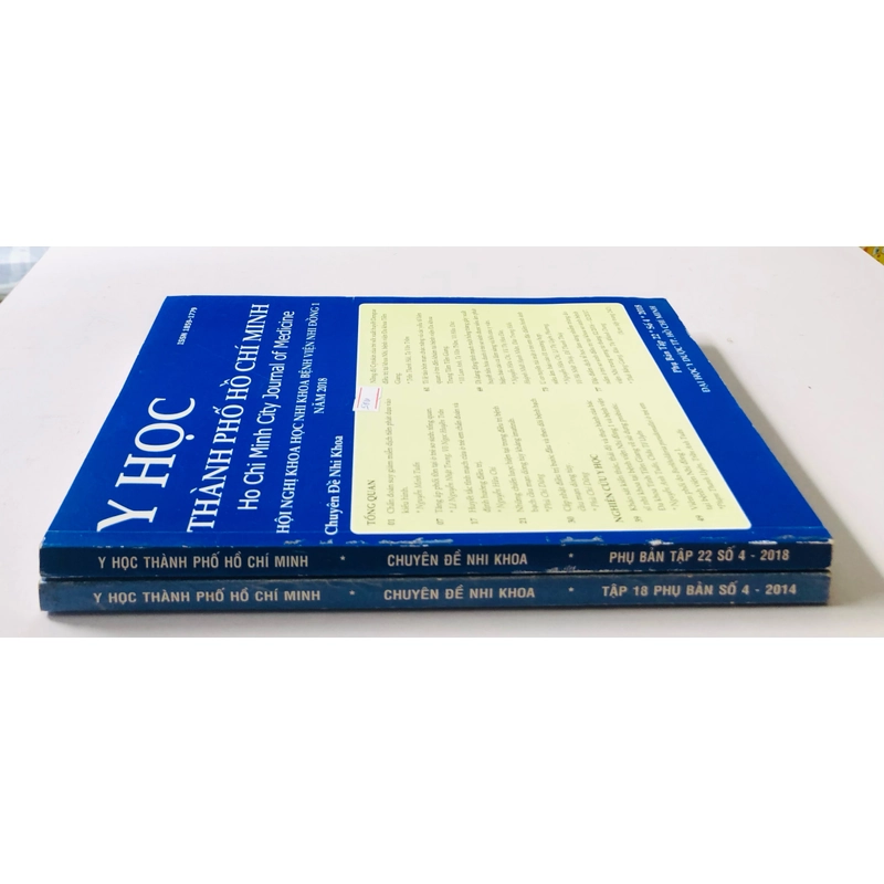 2 CUỐN Y HỌC thành Phố Hồ Chí Minh chuyên đề Nhi Khoa năm 2014 & 2018 447397
