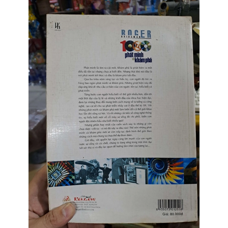 1000 phát minh và khám phá - Roger - 2005 mới 80% - KHOA HỌC ĐỜI SỐNG - HCM0111 920663