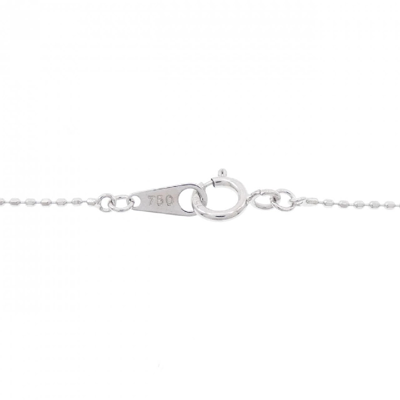 K18WG/750WG Dây chuyền kim cương hình trái tim 0.20CT - Hàng hiệu Chính hãng 862173