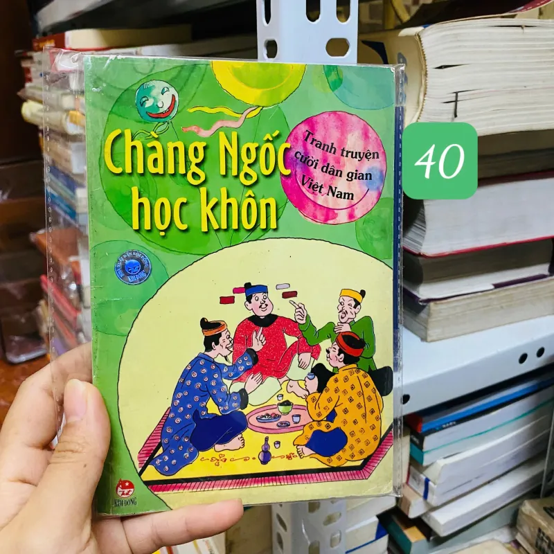Chàng Ngốc Học Khôn - Tranh truyện cười dân gian Việt Nam#HATRA 758253