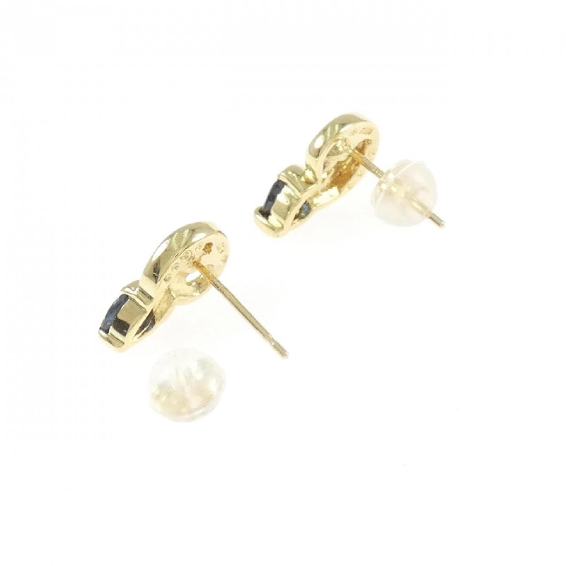 K18YG Sapphire Earrings - Hàng hiệu Authentic 868310
