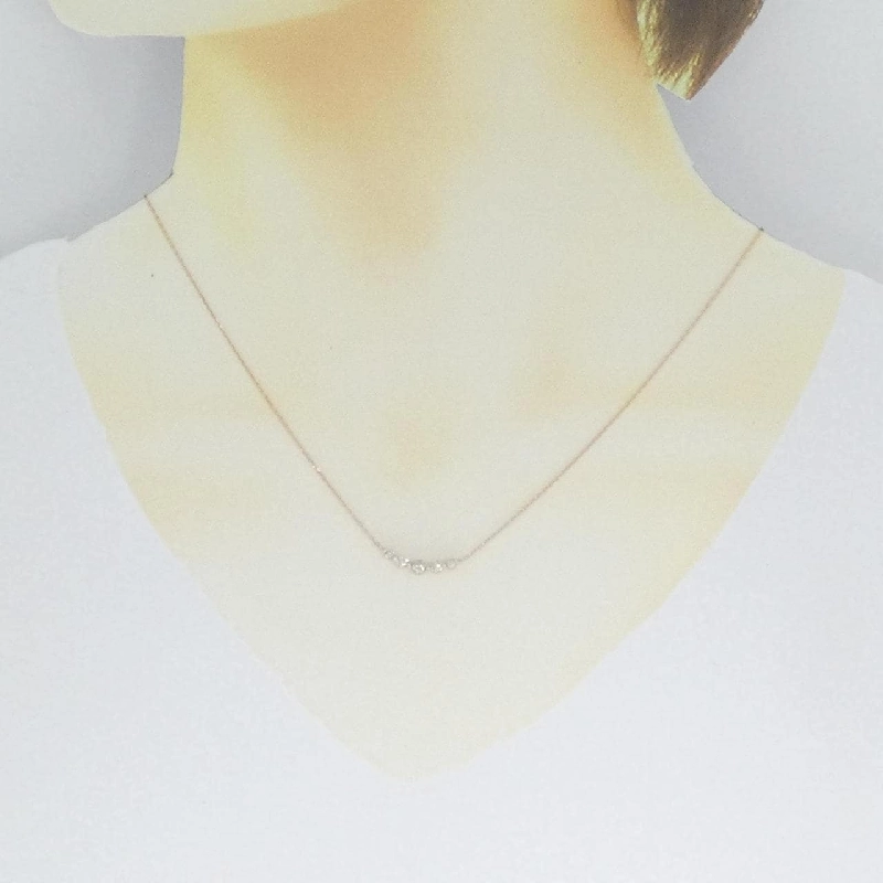 K18PG Dây chuyền kim cương 0.30CT - Hàng hiệu Chính hãng 867315