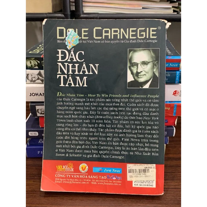 Đắc nhân tâm – Dale Carnegie (Nguyễn Minh Nhật xuất bản) 577618