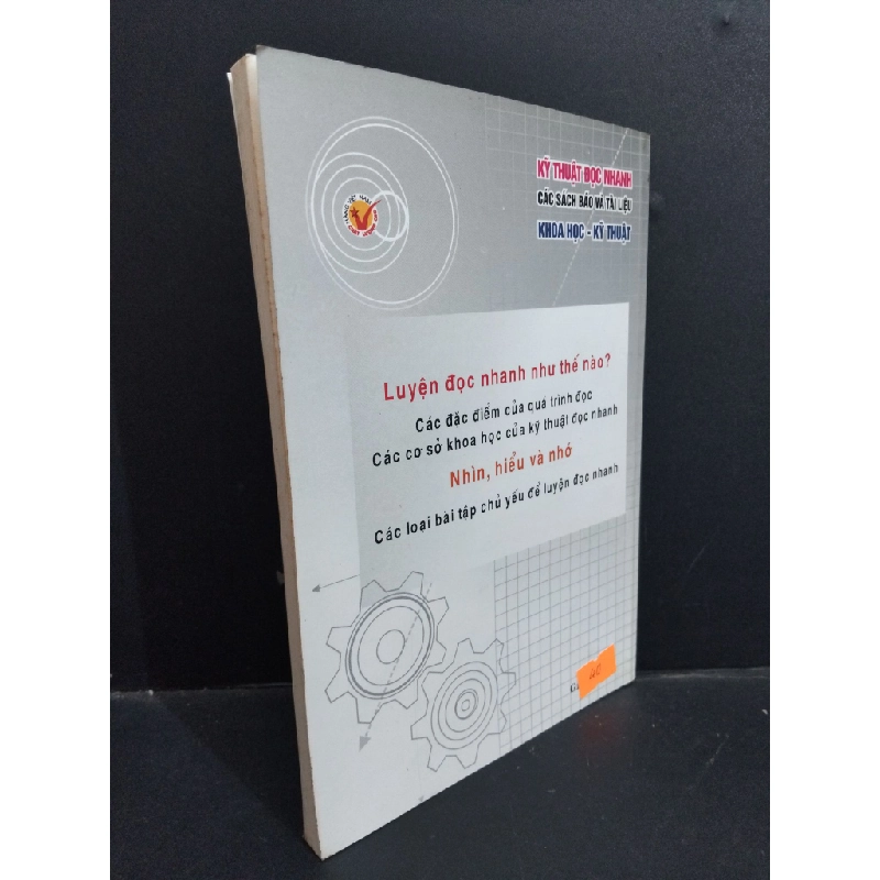 Kỹ thuật đọc nhanh các sách báo và tài liệu khoa học - kỹ thuật mới 80% bẩn bìa, ố 2000 HCM2811 Nguyễn Huy Côn KỸ NĂNG 355274