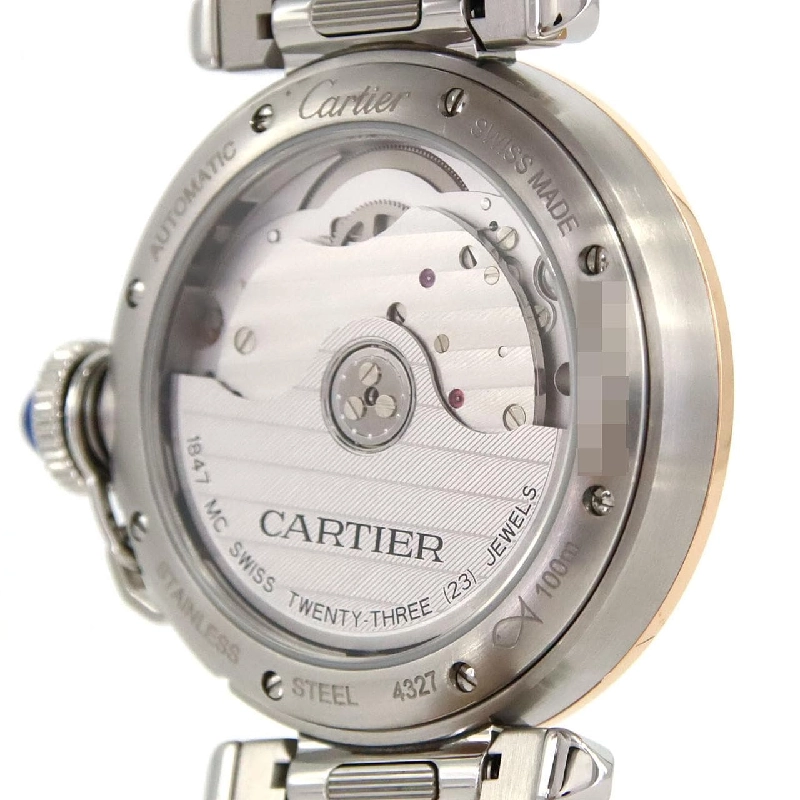 Cartier Pasha de Cartier PG kết hợp W2PA0008 SSxPG tự động - Hàng hiệu Chính hãng 873972