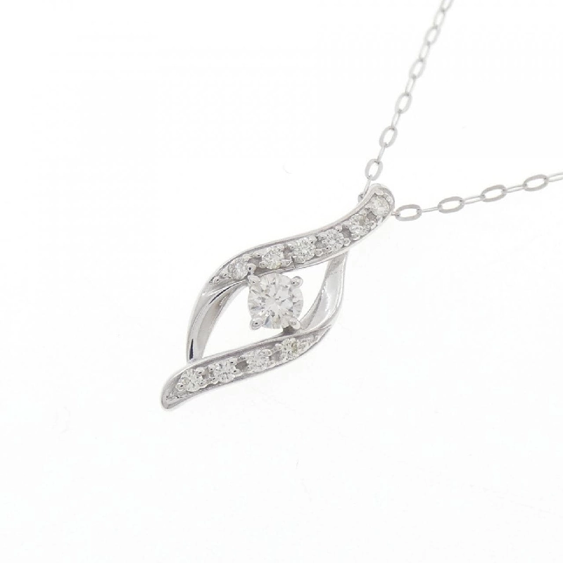 K18WG Dây chuyền kim cương 0.20CT - Hàng hiệu Chính hãng 857287