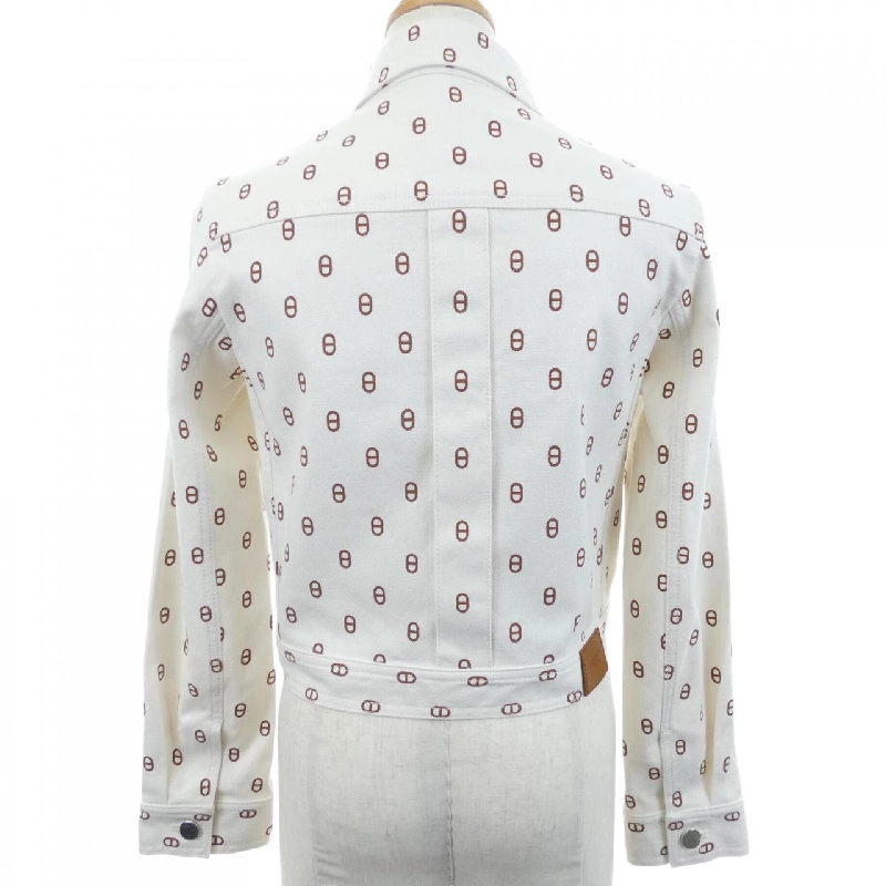 Áo khoác HERMES Chaine d'Ancre Crew de Sel 4E0215D3 - Hàng hiệu Chính hãng 820566