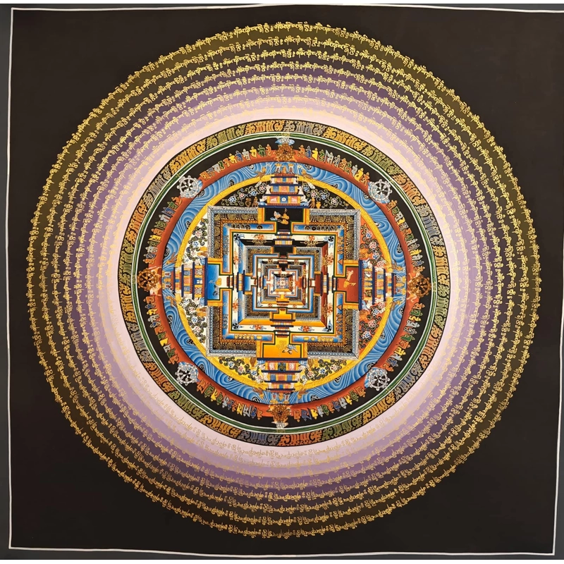 Tranh Thangka vẽ tay từ Tây Tạng 393470