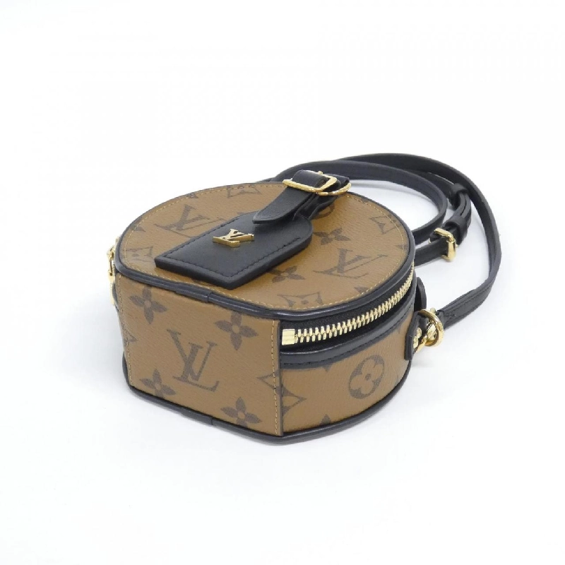 Túi đeo vai Louis Vuitton Monogram Reverse Mini Boîte Chapeau M68276 - Hàng hiệu Chính hãng 763943