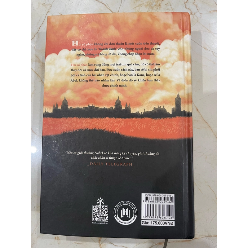 Hai số phận - Jeffrey Archer 469567