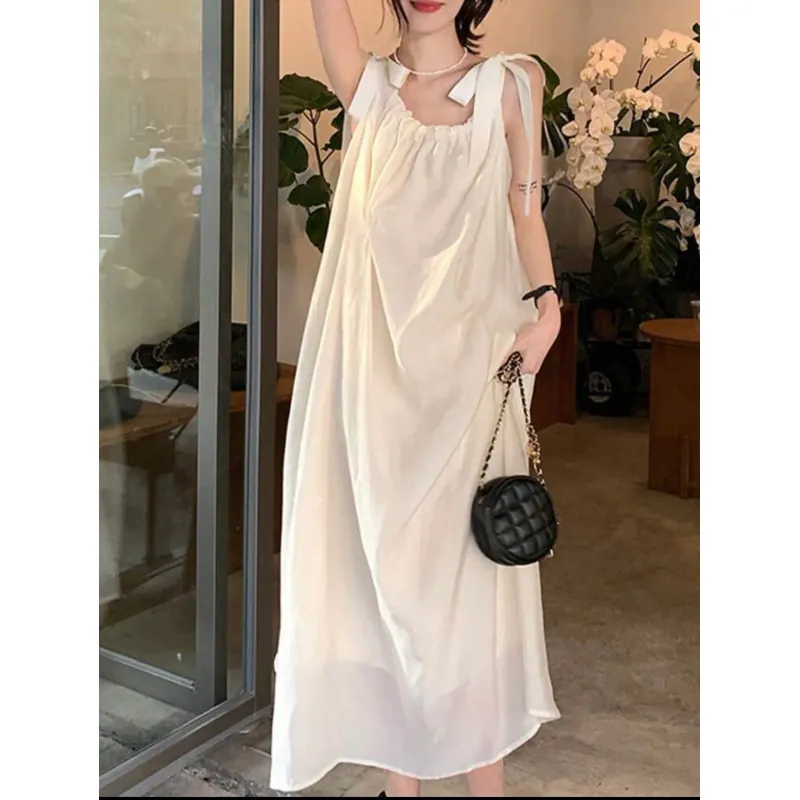 Váy maxi 2 dây bản to 1029701