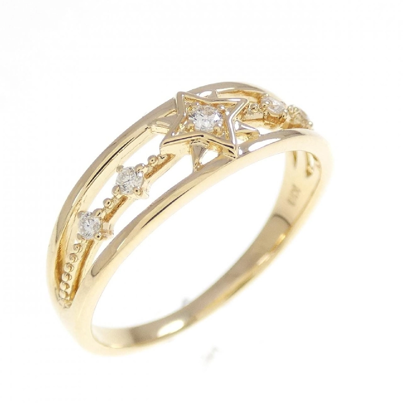 Nhẫn kim cương K18YG - Hàng hiệu Authentic 851185