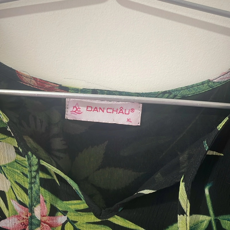 Áo sơmi công sở Đan Châu XL hoa văn 80% 536291