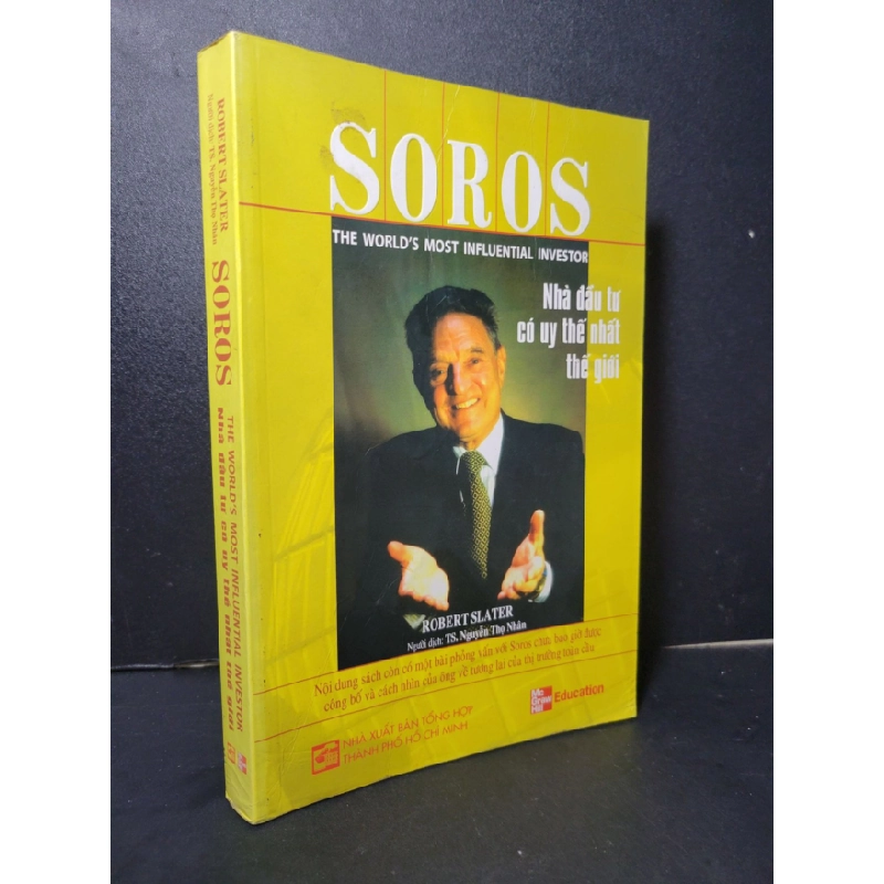 [Phiên Chợ Sách Cũ] Soros Nhà đầu tư có uy thế nhất thế giới 2009 - Robert Slater 0506 466791