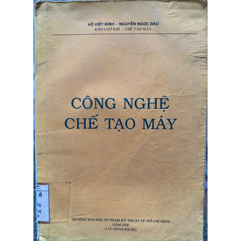 Công nghệ Chế tạo máy + Dung sai và lắp ghép 383378