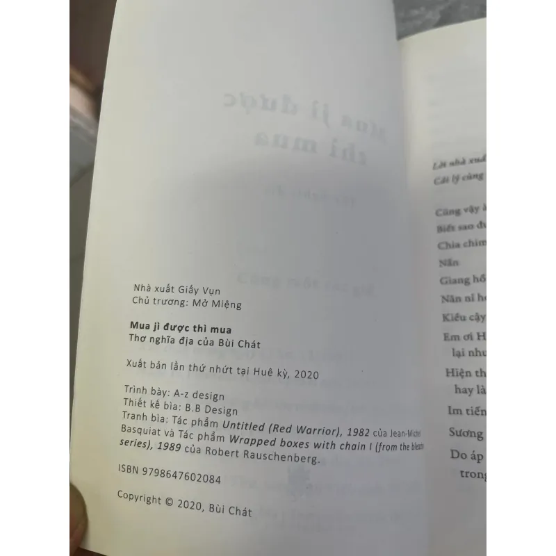 Mua jì được thì mua - Bùi Chát 735277