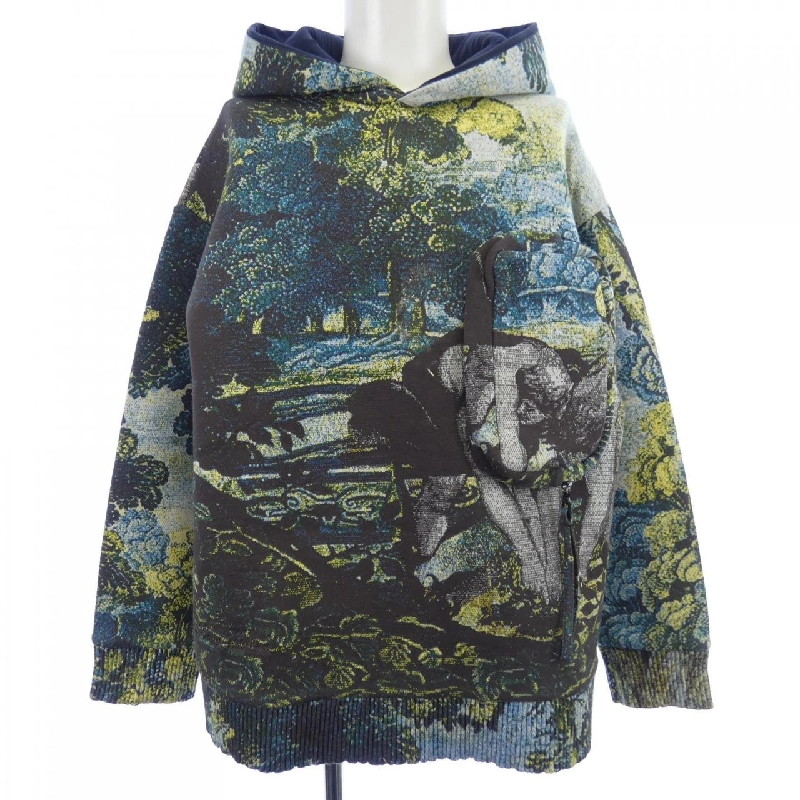 Áo khoác hoodie in họa tiết tapestry LOUIS VUITTON HIY18WTCH - Hàng hiệu Authentic 891383