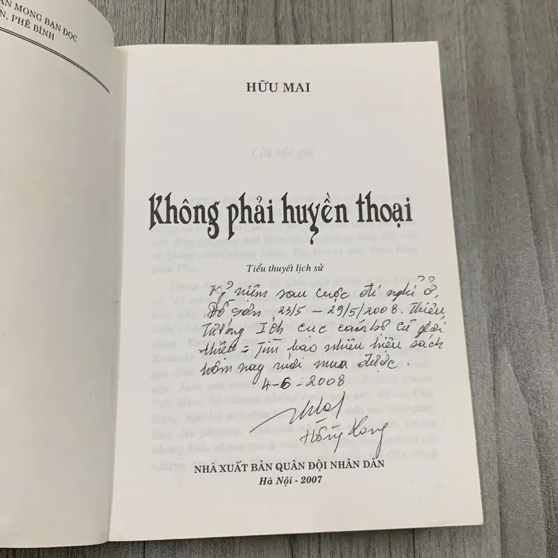 Không phải huyền thoại - hữu mai. 3a2 718556