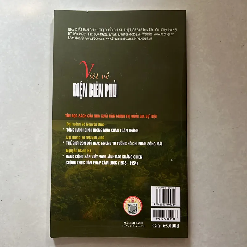 Viết về Điện Biên Phủ - Thép Mới 590010